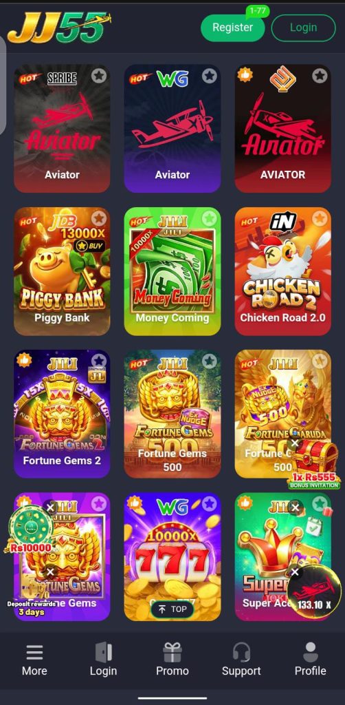 JJ55 Game Apk